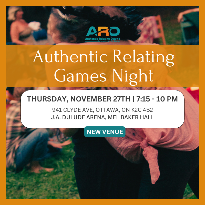 Authentic Relating Games Night - JA Dulude Arena