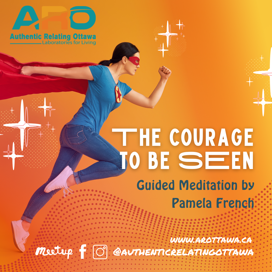 Courage to be Seen - Guided Meditation Album Cover