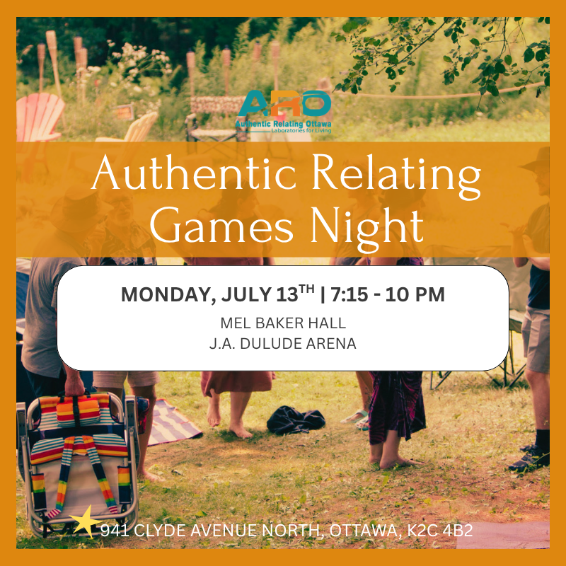 Authentic Relating Games - July 13, 2026