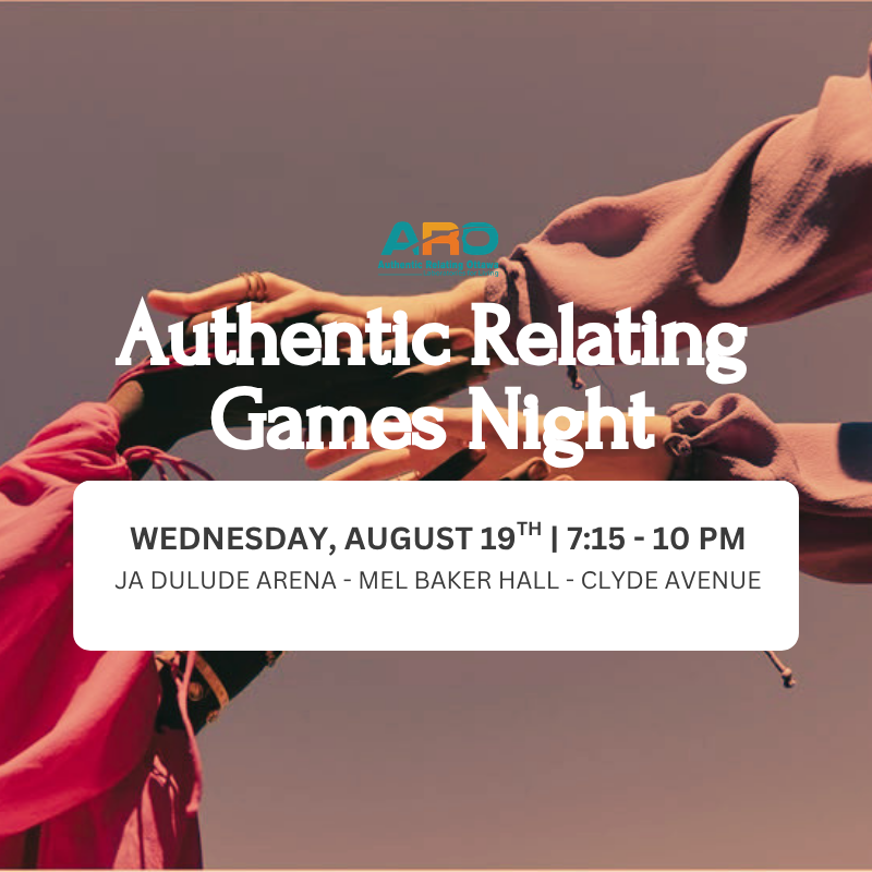 Authentic Relating Games Night - August 19th (Wednesday)