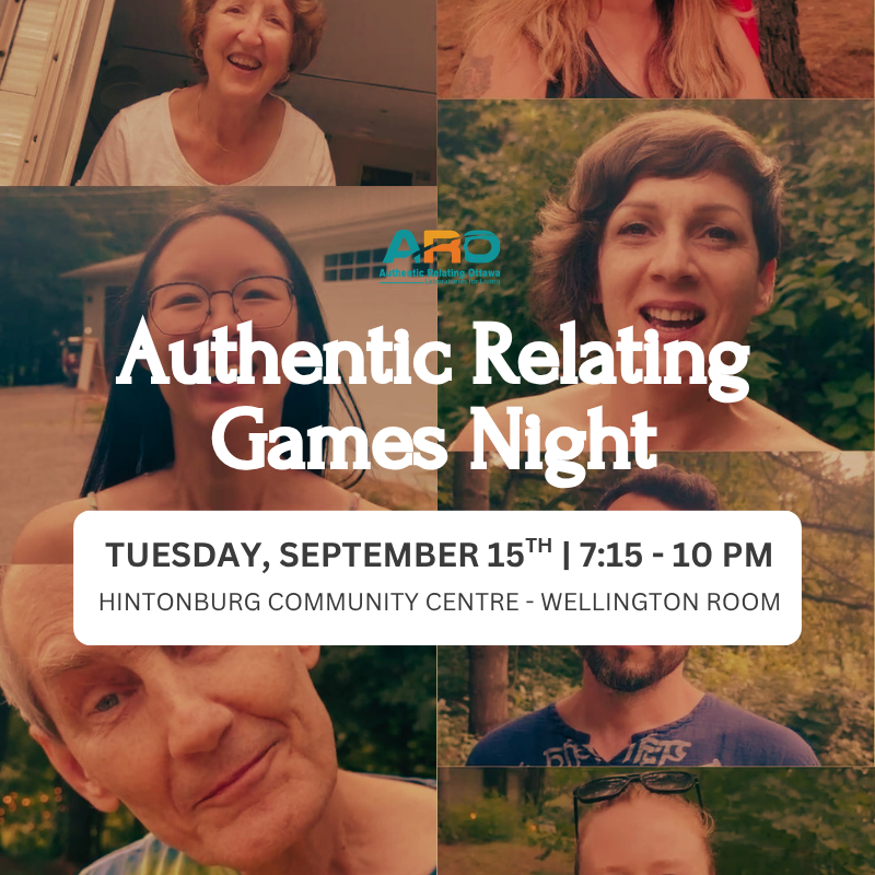 15 September 2026 Authentic Relating Games Night