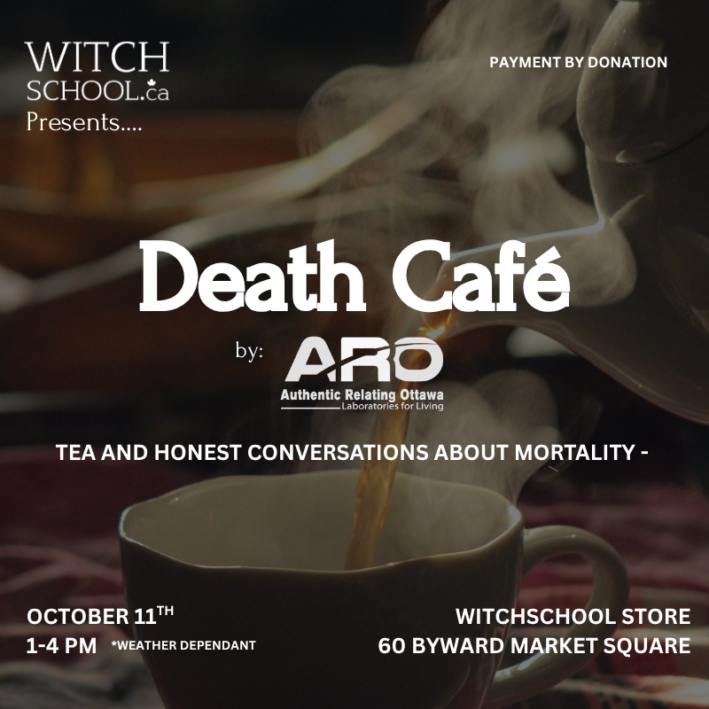 Death Cafe by ARO - Sunday October 11th
