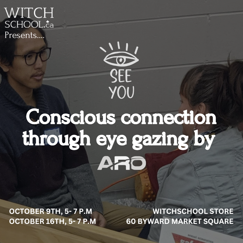 Conscious Connection through eye gazing by ARO