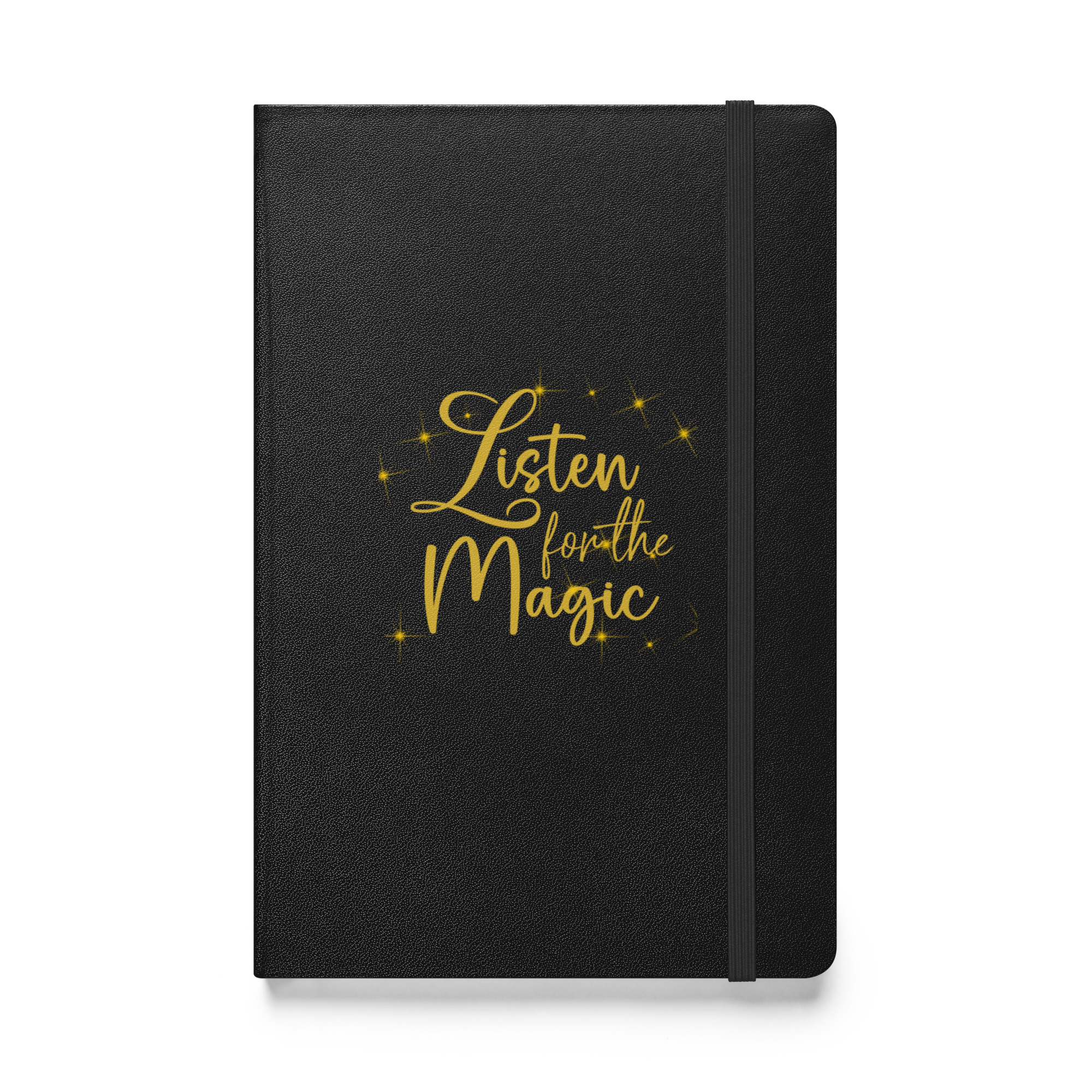 Hardcover bound notebook